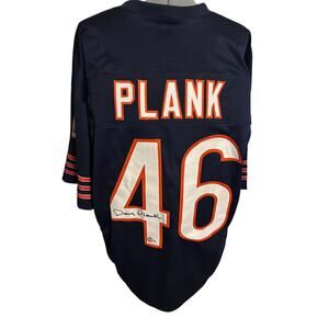 Doug Plank Chicago Bears Signed Custom Jersey